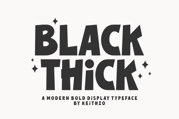 Black Thick: A Strategic Guide to Bold Typography