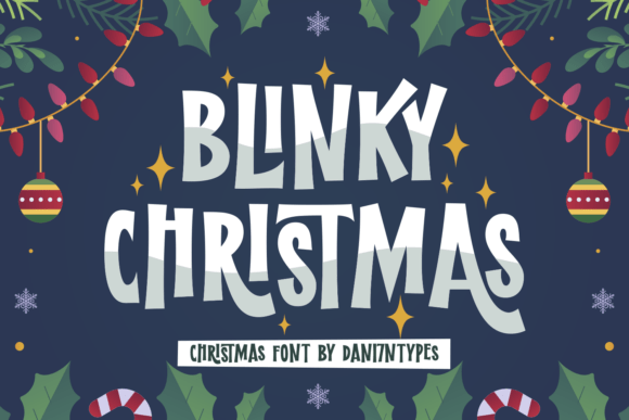 Blinky Christmas: A Festive Typography Guide