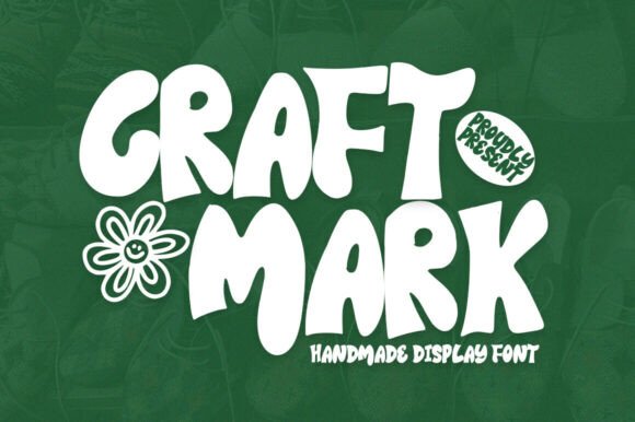 Craft Mark: A Playful Handmade Display Font