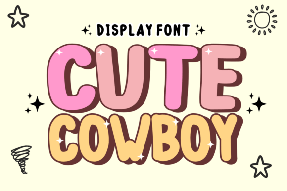 Cute Cowboy: The Rise of Whimsical Western Typography in Modern Design