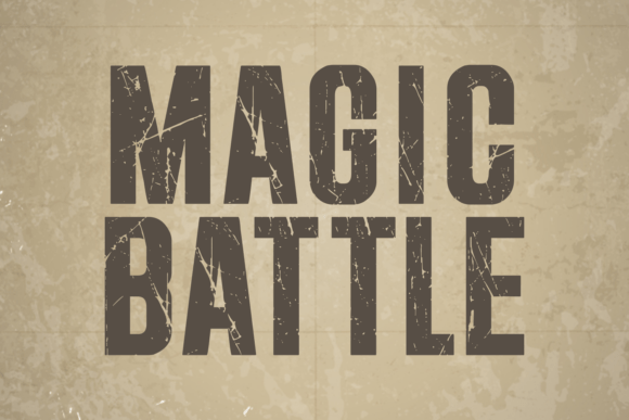 Evaluating Magic Battle: A Guide to Distressed Display Typography