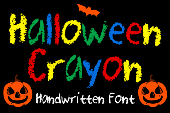 Evaluating the Halloween Crayon Typeface