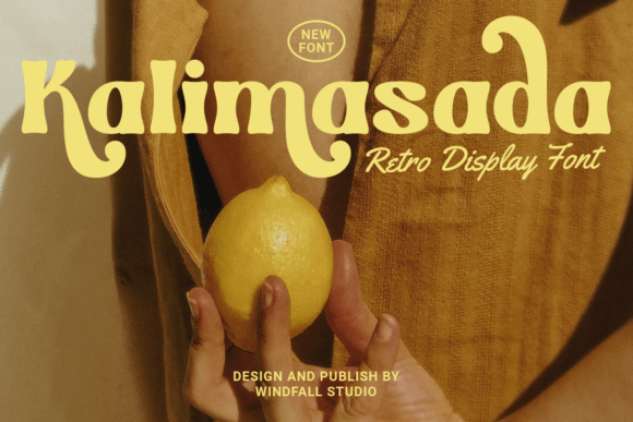 Kalimasada: A Retro Display Font for Modern Sophistication