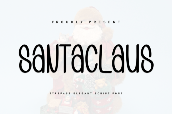 Santaclaus: The Handwritten Display Font That Balances Luxury and Casual