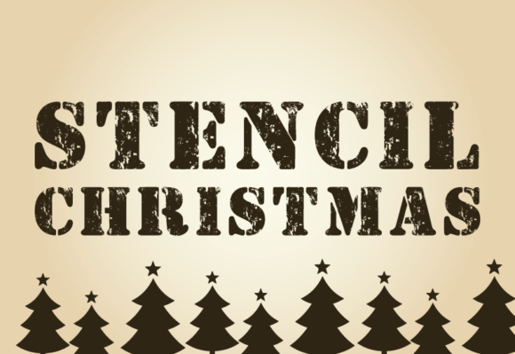 Stencil Christmas: Adding Vintage Charm to Your Holiday Designs