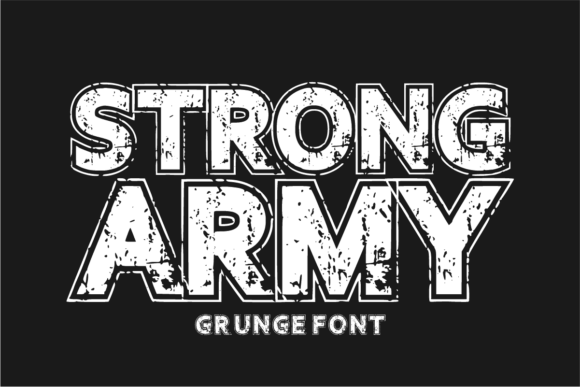 Strong Army Font: Bold Design for Impactful Projects