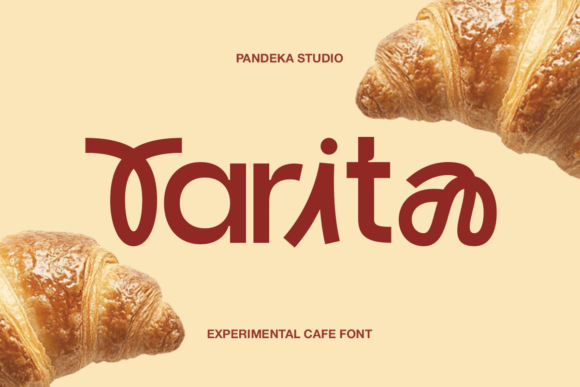 Tarita: A Warm, Experimental Café Display Font