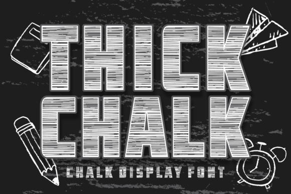 Thick Chalk: Revitalizing Digital Design with Authentic Textural Depth