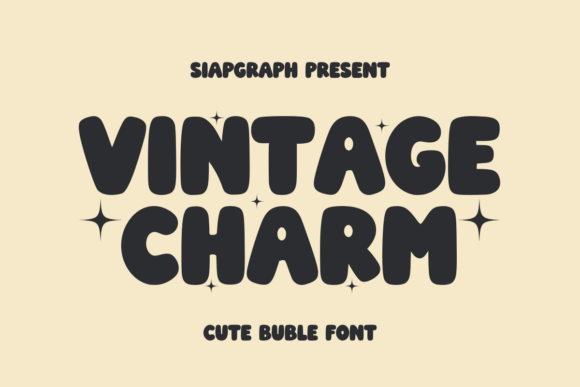 Vintage Charm: A Practical Evaluation of Retro Bubble Typography