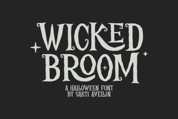 Wicked Broom: A Strategic Typography Tool for Halloween Branding